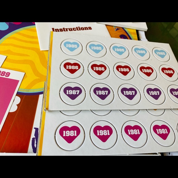 New Unused Vintage 2005 “I love ❤️ the 80’s” Vh1 Board Game Exclusive by🎯Target - Picture 5 of 14